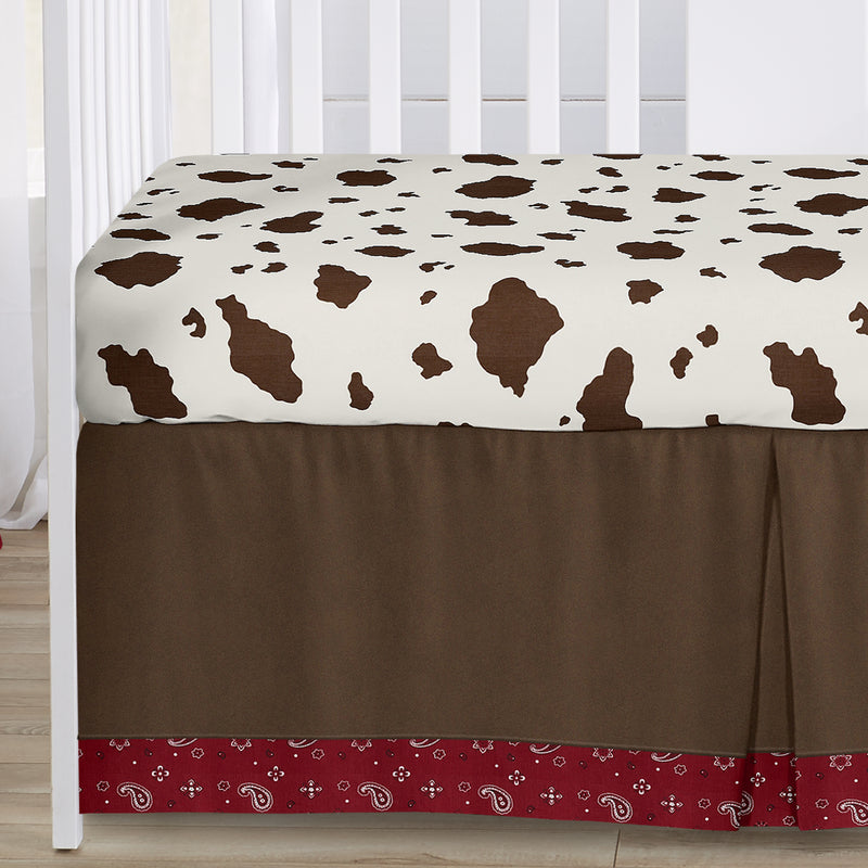Wild West Cowboy Collection Sweet Jojo Designs 6 Piece Crib Bedding + BreathableBaby Breathable Mesh Liner