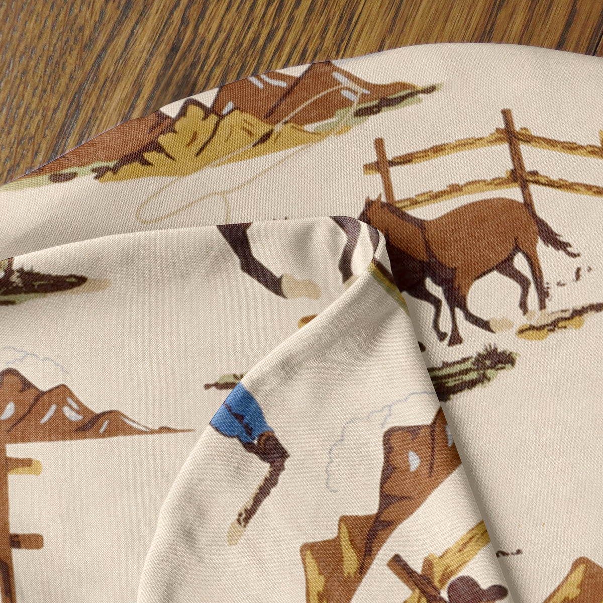 Wild West Collection Baby Cocoon and Beanie Hat - 2 Piece Set