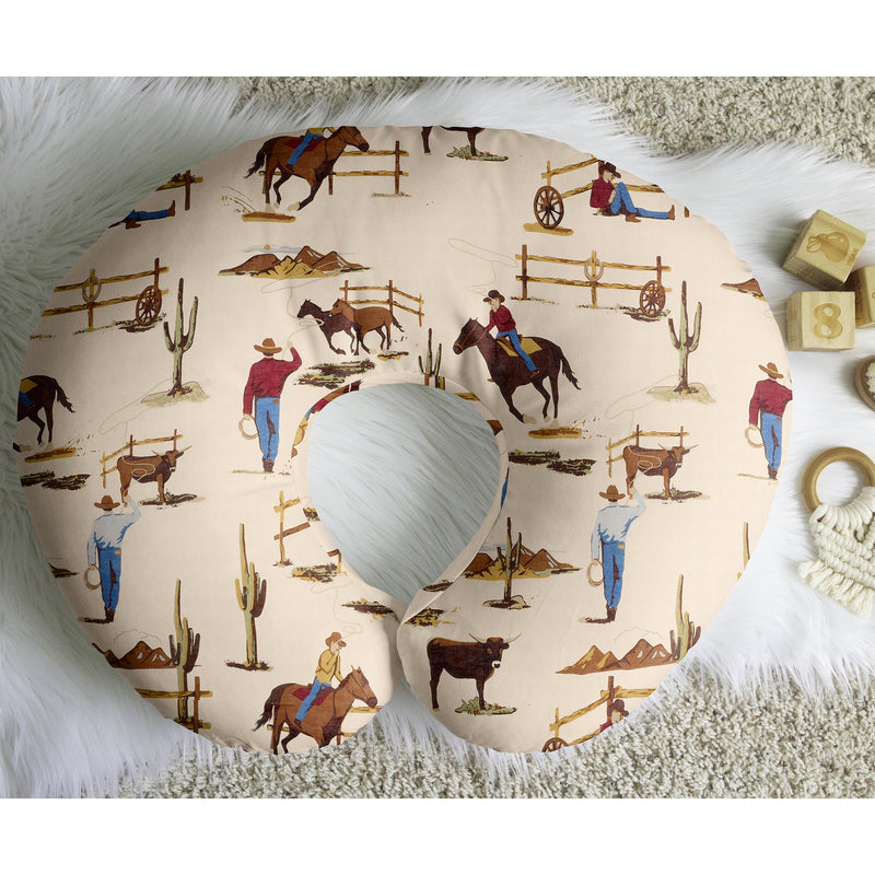 Wild West Collection Nursing Breastfeeding Pillow Cover