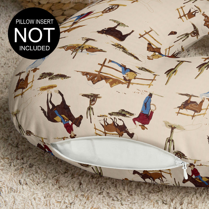 Wild West Collection Nursing Breastfeeding Pillow Cover