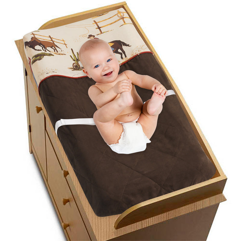 Wild West Cowboy Collection Changing Pad Cover