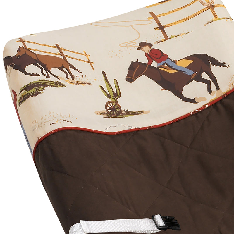Wild West Cowboy Collection Changing Pad Cover