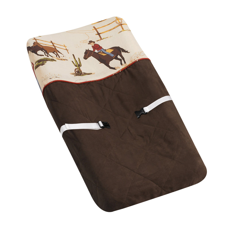 Wild West Cowboy Collection Changing Pad Cover