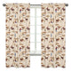 Wild West Cowboy Print Window Panels - Set of 2