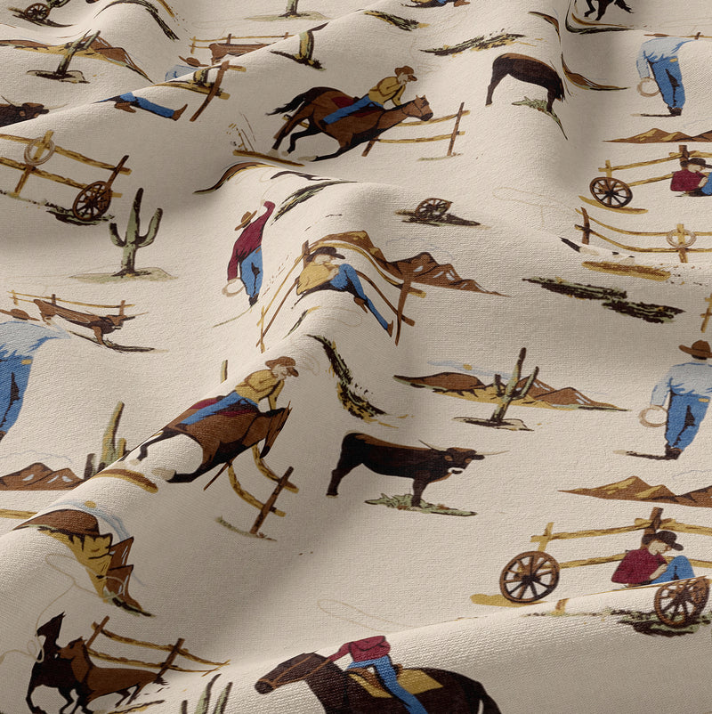 Wild West Cowboy Collection Toddler Pillow with Pillowcase