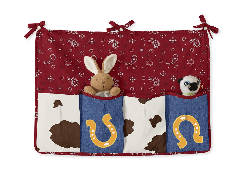 Wild West Cowboy 11 Piece Bumperless Crib Bedding Collection