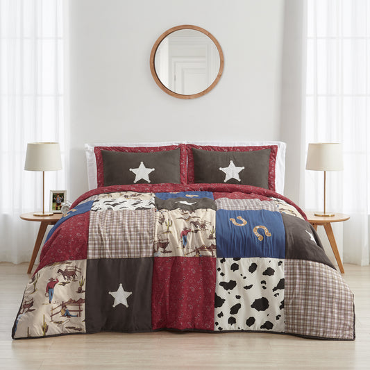 Wild West Cowboy Twin Bedding Collection