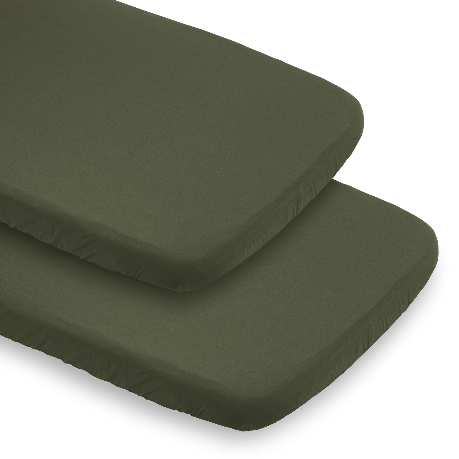 Woodland Camo Collection 2 Pack Baby Bassinet Fitted Sheets