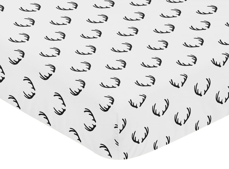 Woodland Camo Collection Crib Sheet - Deer Print