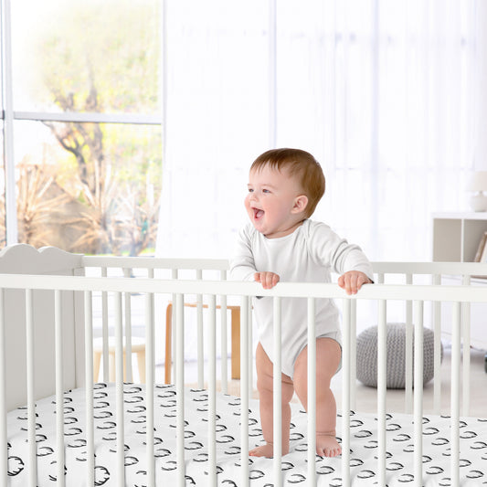 Woodland Camo Collection Crib Sheet - Deer Print