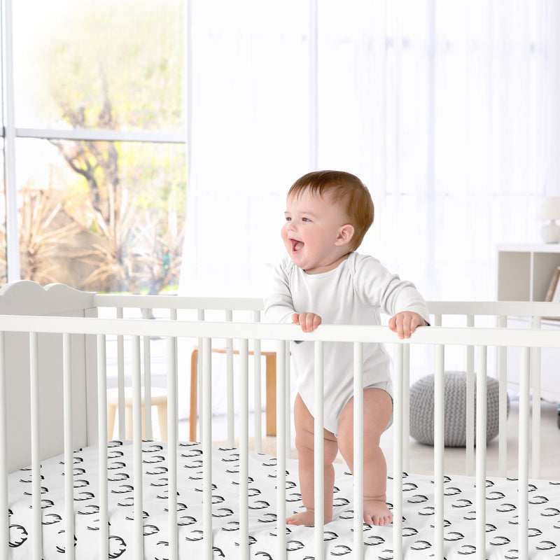 Woodland Camo Collection Crib Sheet - Deer Print
