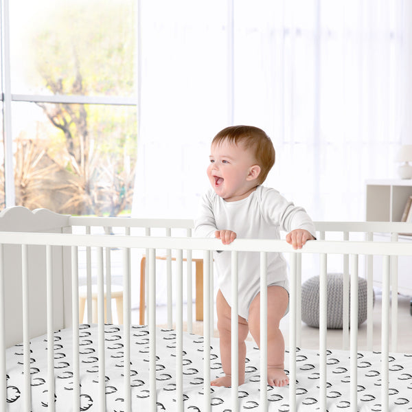 Woodland Camo Collection Crib Sheet - Deer Print alternate view