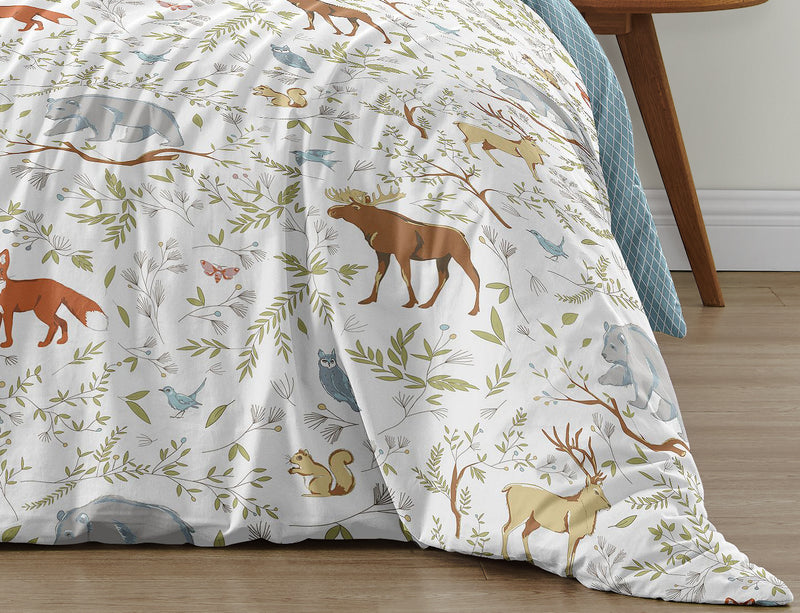 Woodland Toile Twin Bedding Collection