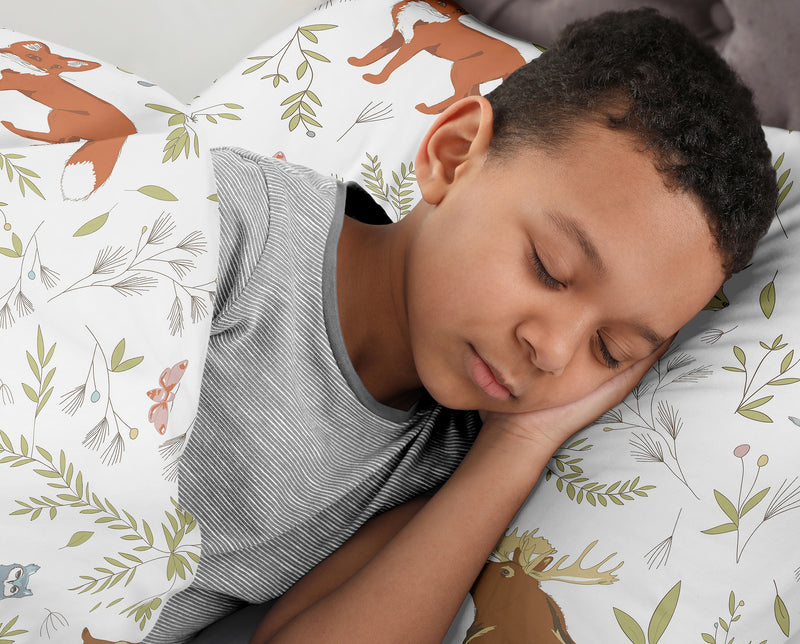 Woodland Toile Twin Bedding Collection