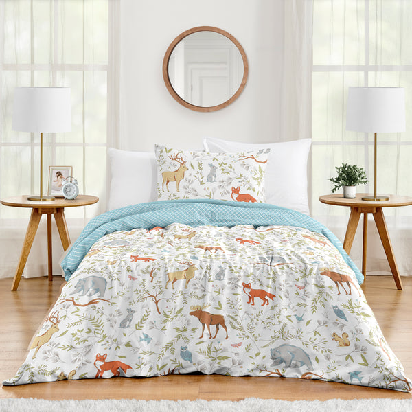 Woodland Toile Twin Bedding Collection