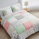 Woodsy Coral, Mint and Grey Full/Queen Bedding Collection