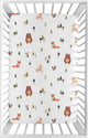 Woodland Animal Pals Collection Mini Crib Sheet
