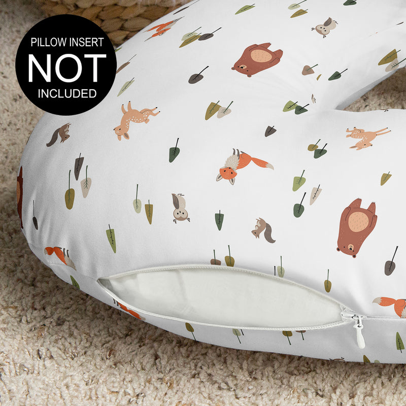Woodland Animal Pals Collection Nursing Breastfeeding Pillow Cover