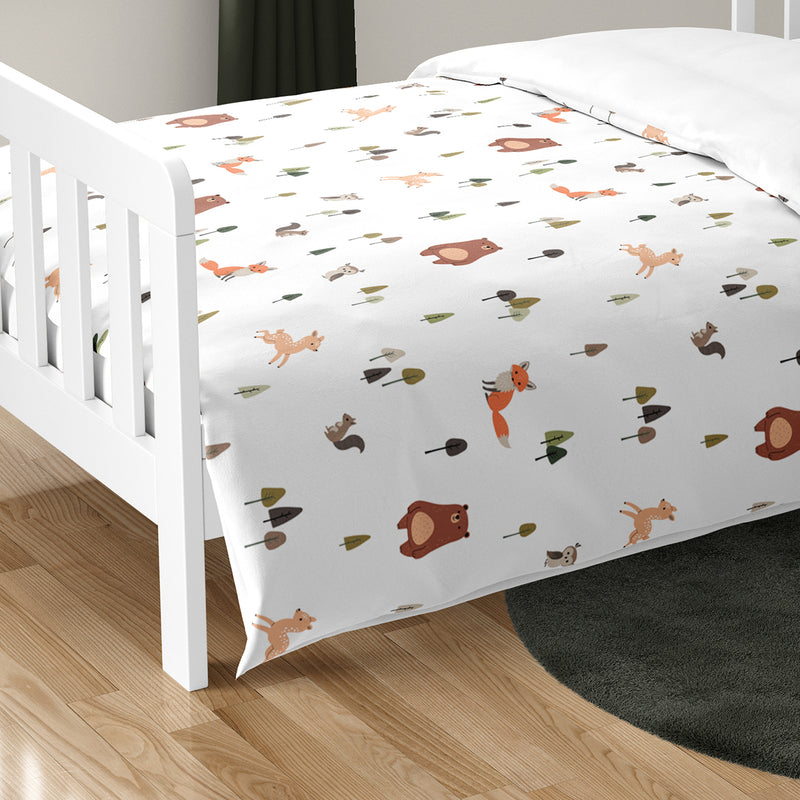 Woodland Animal Pals Collection Toddler Bedding